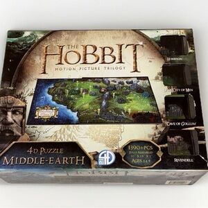 The Hobbit 4D Puzzle - Middle-Earth Edition lotr